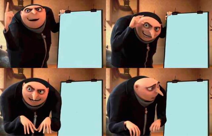 Gru's Plan meme about Simply Earth