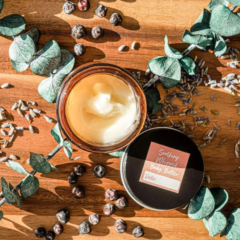 Soothing Whipped Body Butter in a jar