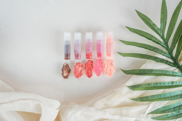 Tinted Lip Balm swatches